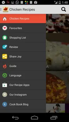 Recetas de pollo android App screenshot 4